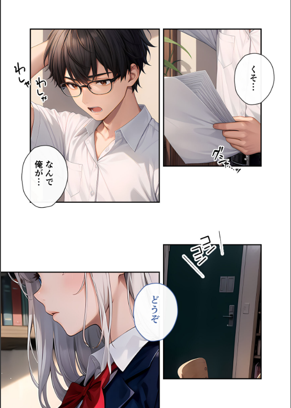 陰キャの僕、透視の力を手に入れる。 モザイク版_3枚目の画像